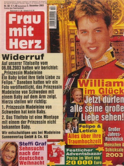 Widerruf, Frau mit Herz